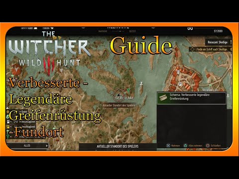 The Witcher3 Wild Hunt (Todesmarch) - Verbesserte Legendäre Greifenrüstung Fundort(Full HD) PS4 Pro