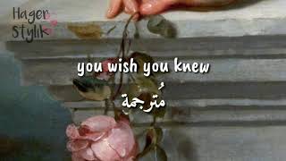 You wish you knew - zayn || مترجمة