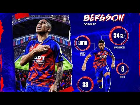 Bergson Da Silva (9) Is Cooking In Liga Super Malaysia• Best Goals, Skills, Assists For JDT