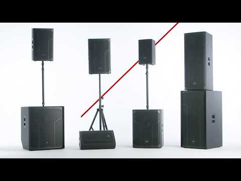 Демонстрация акустических систем DAS Audio из серии 500