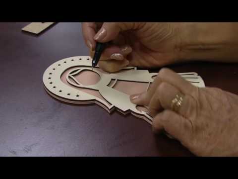 Mulher.com - 18/08/2016 - Decoupagem em madeira - Mamiko Yamashita PT1