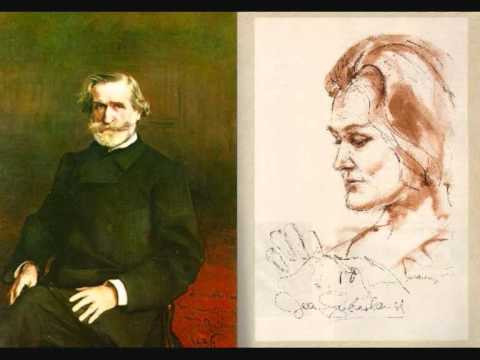 Dame Joan Sutherland. Attila. Santo di Patria. G. Verdi. Studio.