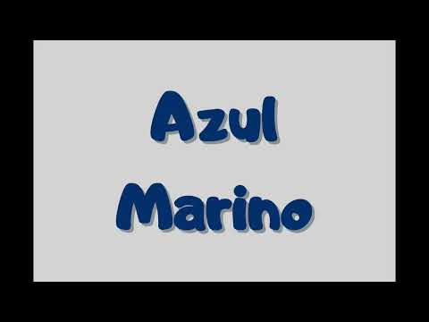 Cómo pronunciar “Azul Marino” en español | How to pronounce “Azul Marino” in Spanish