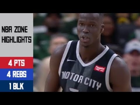 Thon Maker Highlights vs Bucks FRG1 - 4 Pts, 4 Rebs, 1 Blk (14.04.19)
