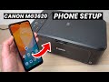 Canon PIXMA MG3620 Printer How To Connect To Phone Wireless Setup