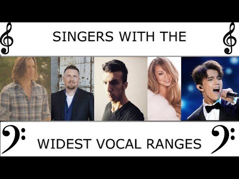 Singers With the Widest Vocal Ranges (5+ Octaves!)