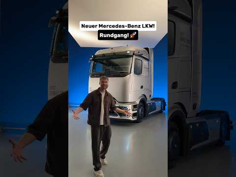 Mercedes LKW Rundgang! 🔥 Was sagt Ihr zum NextGenH2 Truck? 😎 #shorts