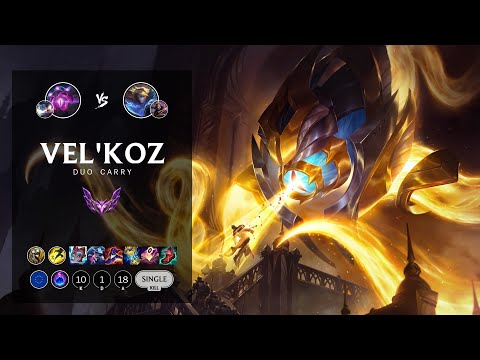 Vel'Koz Bot vs Ezreal - EUW Master Patch 12.13