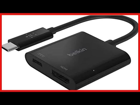Belkin USB-C Multimedia + Charge Adapter (100W)