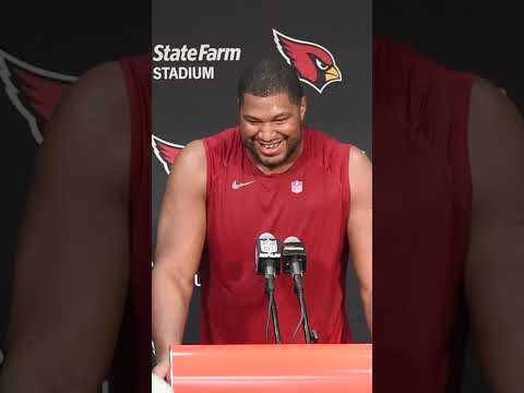 Calais Campbell talks about his home opener performance back with the Arizona Cardinals #nfl
