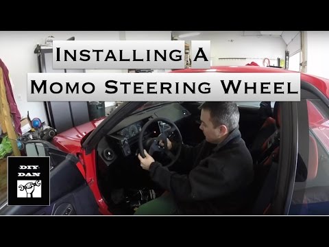 How To Install A New Momo Steering Wheel On A MK1 Toyota MR2
