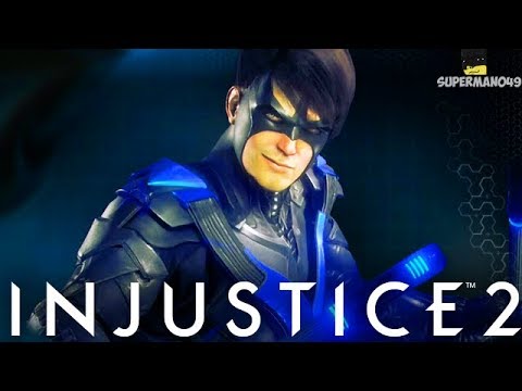 THE EPIC NIGHTWING GEAR! AMAZING COMBO - Injustice 2 "Robin" Gameplay Playing With Subs!