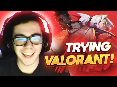 TF Blade | TRYING OUT VALORANT FOR THE FIRST TIME!