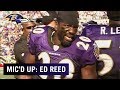 Ed Reed’s Best Mic’d Up Moments vs. Rams | Baltimore Ravens