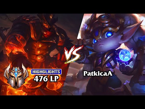 [EUW] 13.15 - CHALLENGER DARIUS ''Raider'' vs CHALLENGER POPPY ''PatkicaA'' - TopLane Kingdom