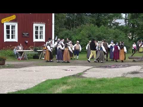 Folk dance - Pekanpolkka, Lappträsk 07.07.2019