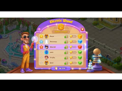 Gardenscapes Electric Show/ Level 2820-2821