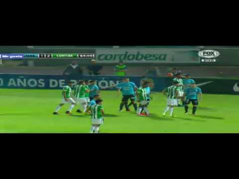Gol de Nery Bareiro - Belgrano 1 Vs 2 Coritiba – Copa Sudamericana 2016