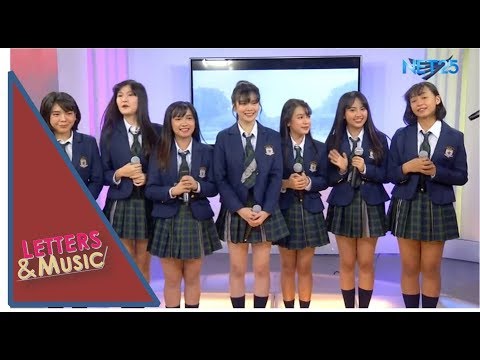 MNL48 promotes their debut single "Aitakatta Gustong Makita" (NET25 LETTERS AND MUSIC)