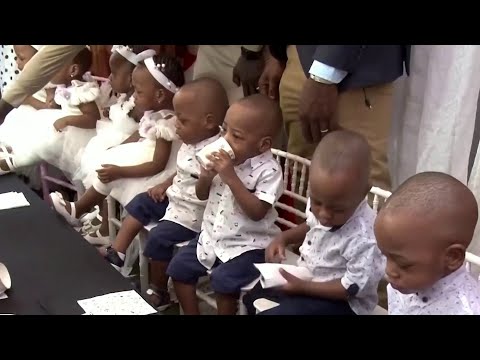 Nonuplets (yes, that's a word) celebrate 2nd birthday