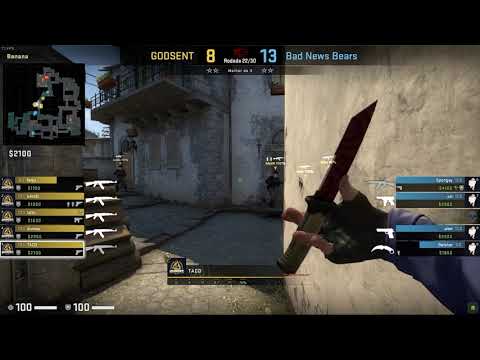 Pov TACO (26/25) CS GO DEMO - INFERNO - 17 GODSENT VS 19 BAD NEWS BEARS (cs_summit 8 - 18/05/2021)