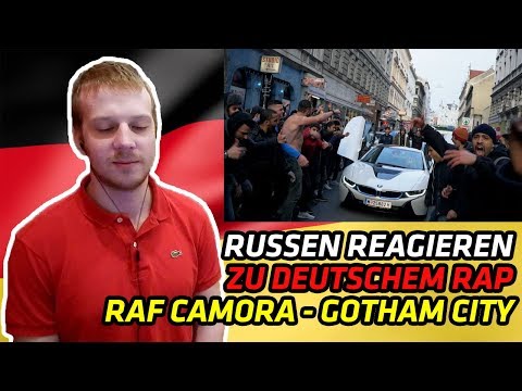 RUSSIANS REACT TO GERMAN RAP | RAF Camora - GOTHAM CITY (Anthrazit RR) #03 | REACTION
