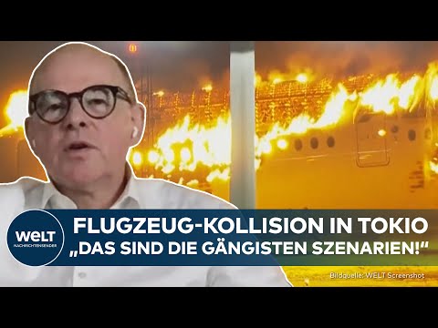 TOKIO: Tote bei Inferno nach Flugzeug-Kollision! Wie konnte es dazu kommen? I WELT Analyse