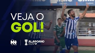 Veja o Gol do CSA contra o CORURIPE | ALAGOANO 2026