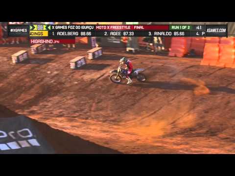 Taka Higashino wins Gold in Moto X Freestyle