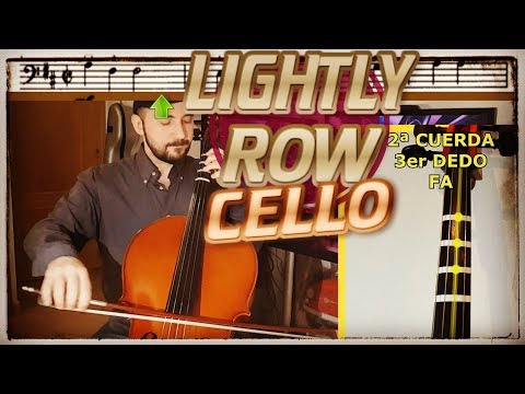 Suzuki Cello Book 1 | Lesson 3 - LIGHTLY ROW
