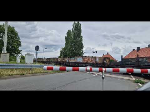 Stahlzug durch Ilsenburg