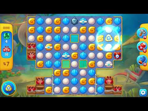 [FISHDOM Walkthrough] Level 8198 Hard