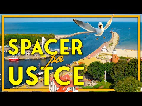 USTKA - SPACER PO MIEŚCIE ☀️ Port, promenada, plaża i atrakcje nad Bałtykiem. Wakacje w Ustce 2024