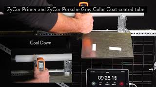ZyCor Hi-Temp Coating Porsche Gray - video thumbnail 3