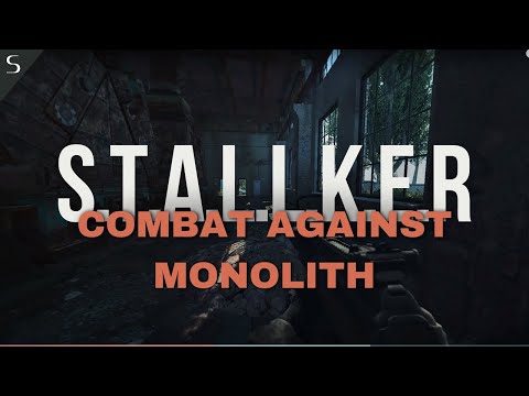 STALKER Anomaly Mod HD 4K. solo hold monolith aggression, warfare mode