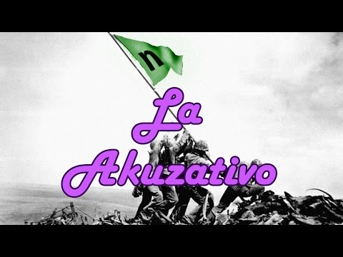 The Accusative Case | La Akuzativo [VBLOG #034]