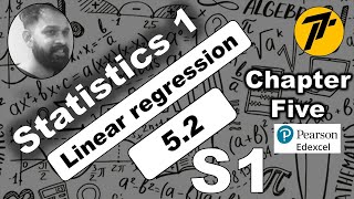 S1-Ch5 (topic 5.2) Linear regression | IAL Statistics1 | WST01/01