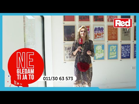 Anđela na izložbi "Healing Playlist" - Ne gledam ti ja to - 15.04.2022. - Red TV