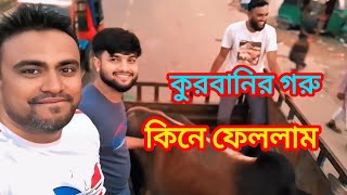 ✅✅ঈদের আগের দিন রাতে কিনলাম কুরবানীর গরু। Eid Mubarak 2025।।