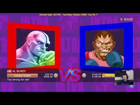 Ultra SF2 Multiplayer: May 11, 2018 pt3 - Balrog