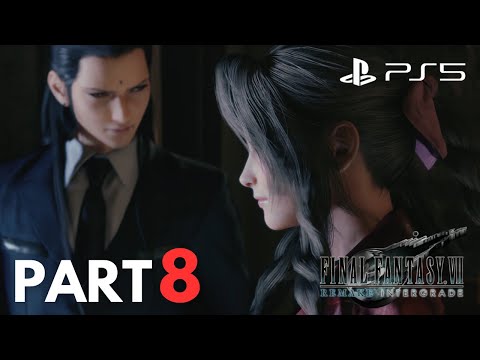 Final Fantasy 7 Remake Intergrade - No Commentary Walkthrough | Part 8 - Full Gameplay (PS5)