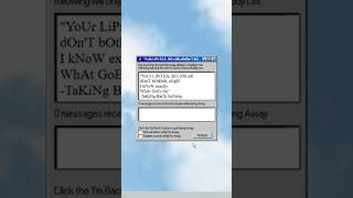 Millennial Nostalgia - AIM (AOL Instant Messenger) and MySpace