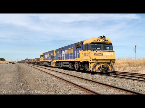 5MP2 Pacific National Steel Train (23/2/2023) - PoathTV Railways In Australia