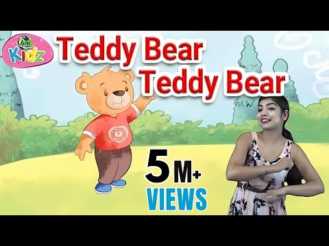 Teddy Bear Teddy Bear | Best Nursery Rhymes for Children | Kids English Songs | Anikidz
