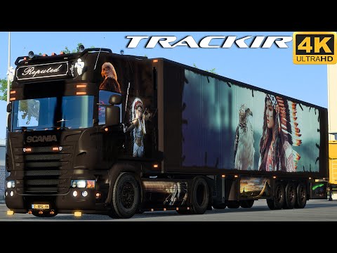 [TS-PC] ETS2 4K | SCANIA R450 V8 (tuned open pipe) | LYON 🇫🇷 - TURIN 🇮🇹