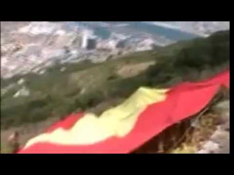 Detenido presidente VOX Madrid por desplegar bandera española en Peñón