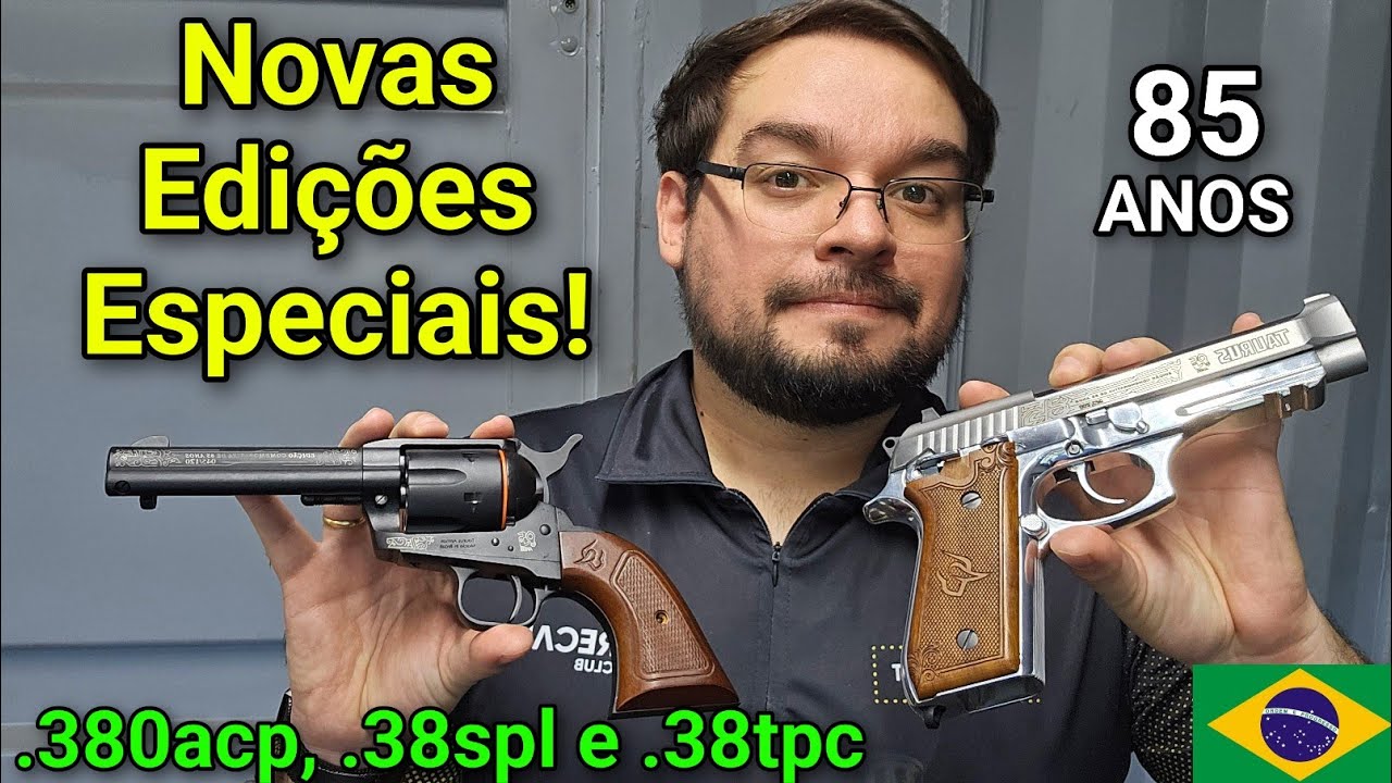 Novas .380 e .38 Especiais! PT59, Imperador, RT85, GX4 Carry de 85 Anos Taurus. Vale a Pena? Opinião