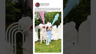 Cinsiyet Partisinde İkiz Kız ve Erkek Çocukları Olacağını Öğrenen Baba