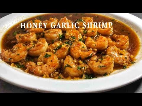 Easy HONEY GARLIC SHRIMP Recipe