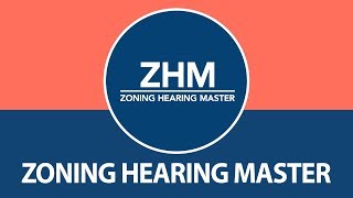 Zoning Hearing Master - 03.18.19